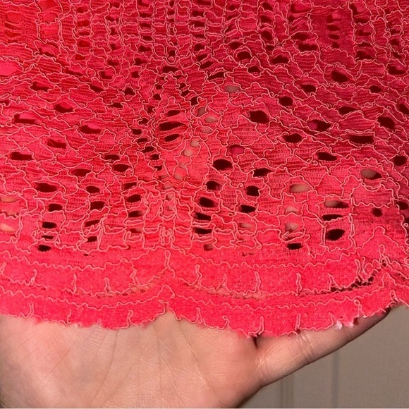 Lilly Pulitzer women’s neon pink lace skort 4 summer girly beach - Picture 5 of 12